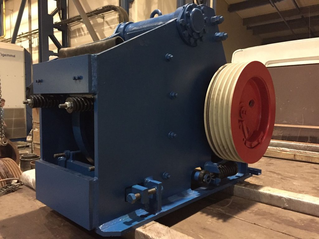 General repair of Double toggle Jaw crusher DCD 500 x 400