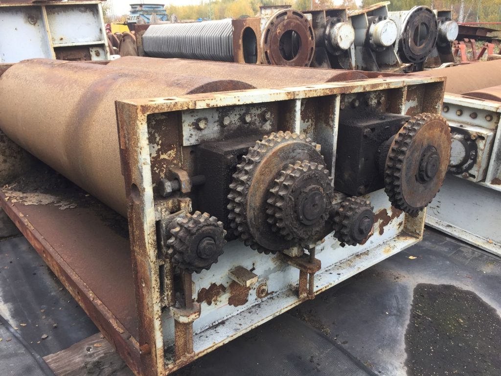 Repair of rotors and cases of Hammer crusher with rollers, KDV 1137 series