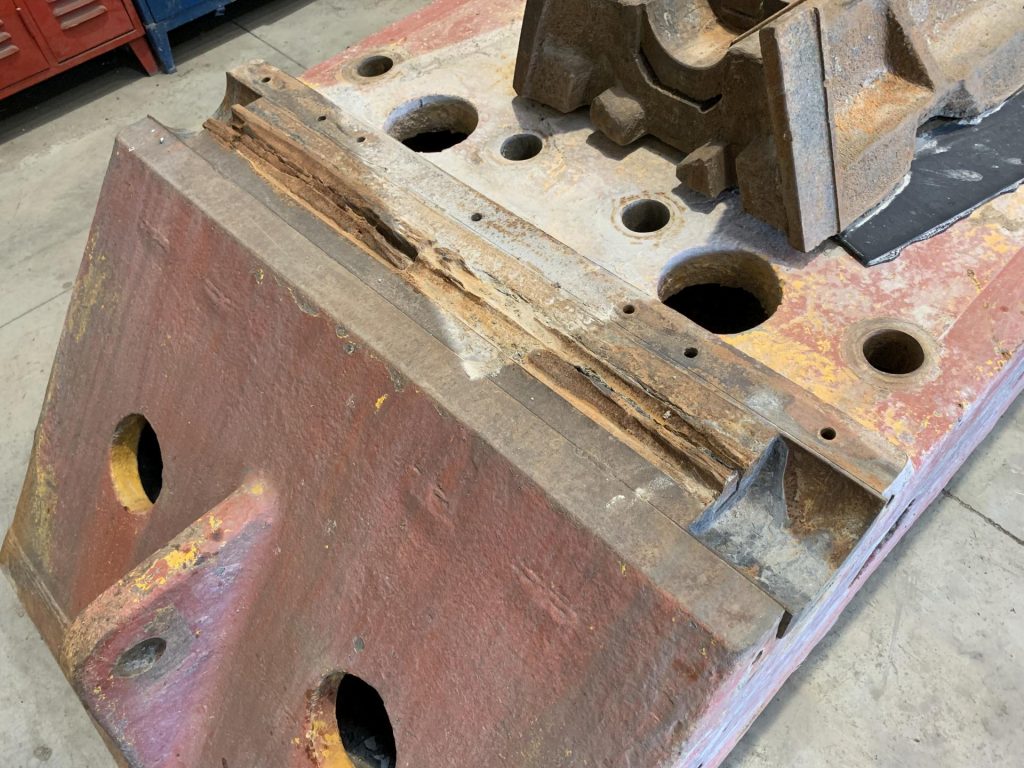 PENDULUM REPAIR OF V9 – 2N JAW CRUSHER